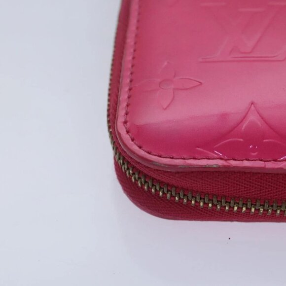 LOUIS VUITTON Monogram Vernis Eldridge Wallet Fuchsia Pink M91240 LV Auth 93651 - Picture 8 of 16
